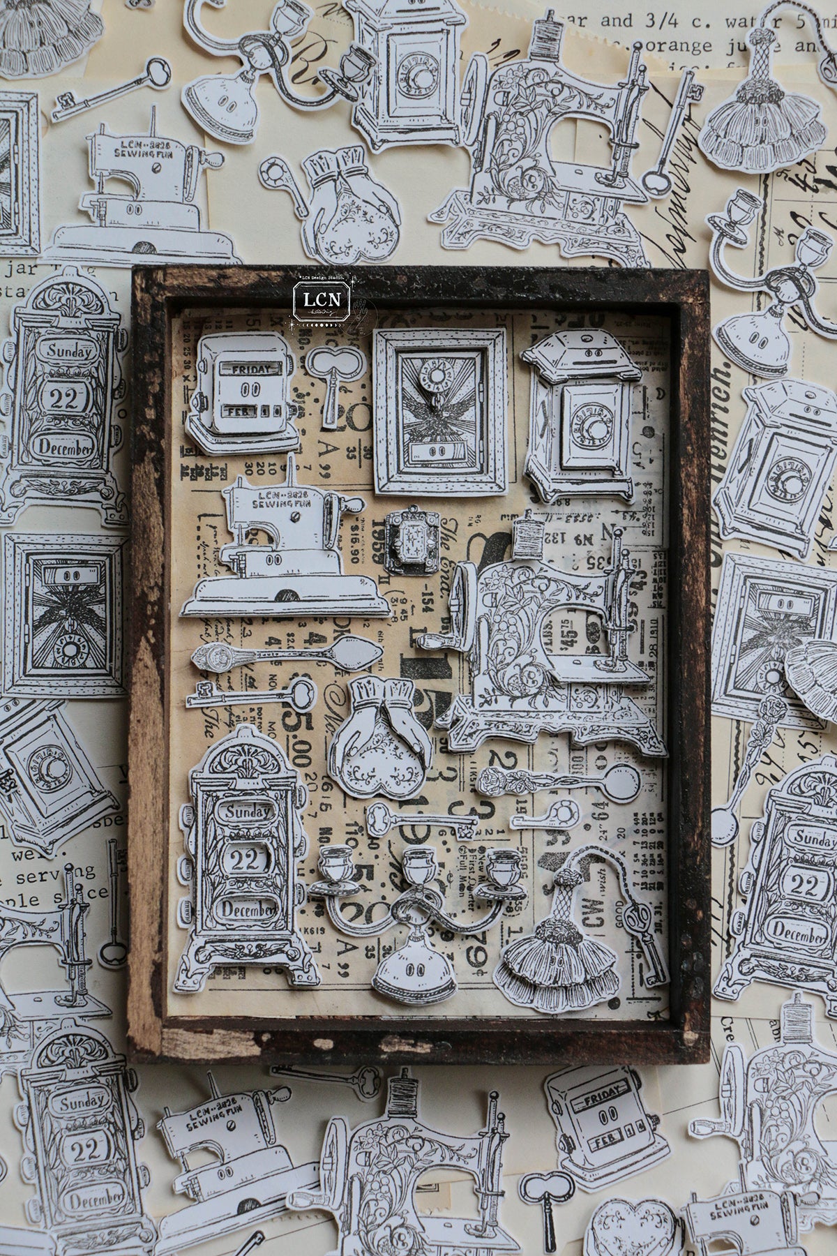 【PRE-ORDER】LCN Design Studio: Fall 2026 Clear Stamps