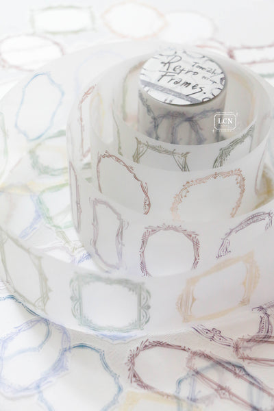 LCN Design Studio: Color Retro Frames Masking Tape