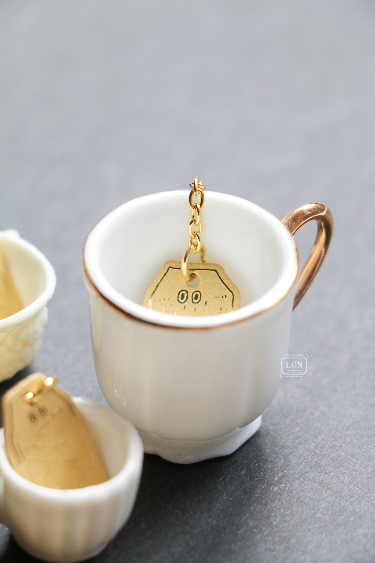 【PRE-ORDER】LCN Design Studio: Fall 2026 Blind Tea Bag Brass Charms