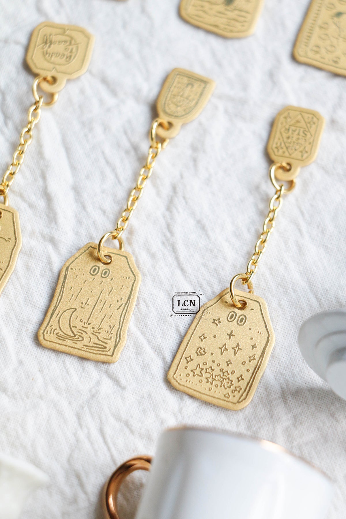 【PRE-ORDER】LCN Design Studio: Fall 2026 Blind Tea Bag Brass Charms