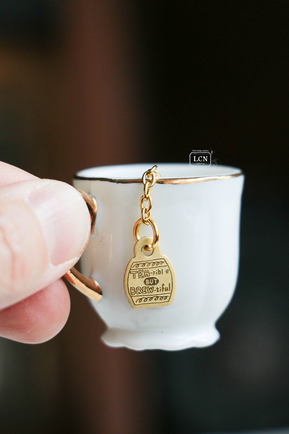 【PRE-ORDER】LCN Design Studio: Fall 2026 Blind Tea Bag Brass Charms