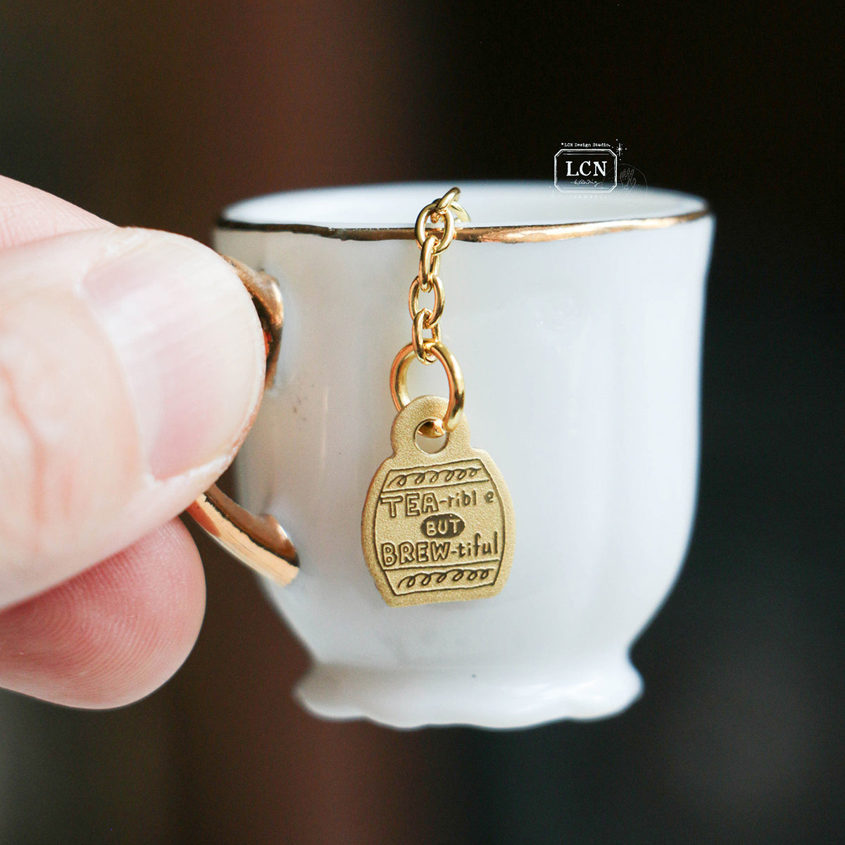 【PRE-ORDER】LCN Design Studio: Fall 2026 Blind Tea Bag Brass Charms