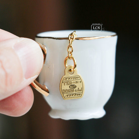 【PRE-ORDER】LCN Design Studio: Fall 2026 Blind Tea Bag Brass Charms