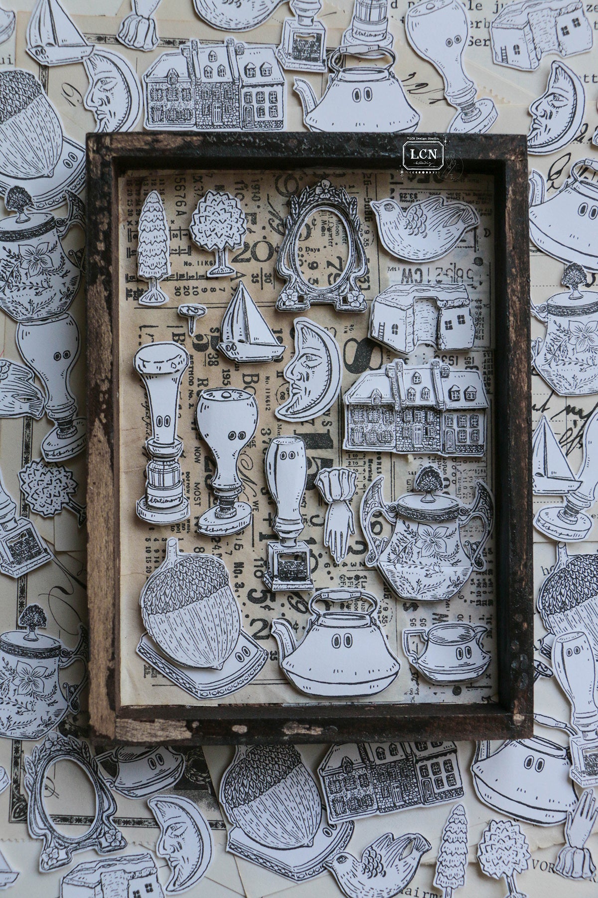 【PRE-ORDER】LCN Design Studio: Fall 2026 Clear Stamps