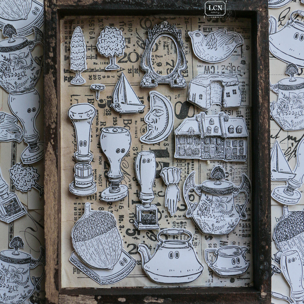 【PRE-ORDER】LCN Design Studio: Fall 2026 Clear Stamps