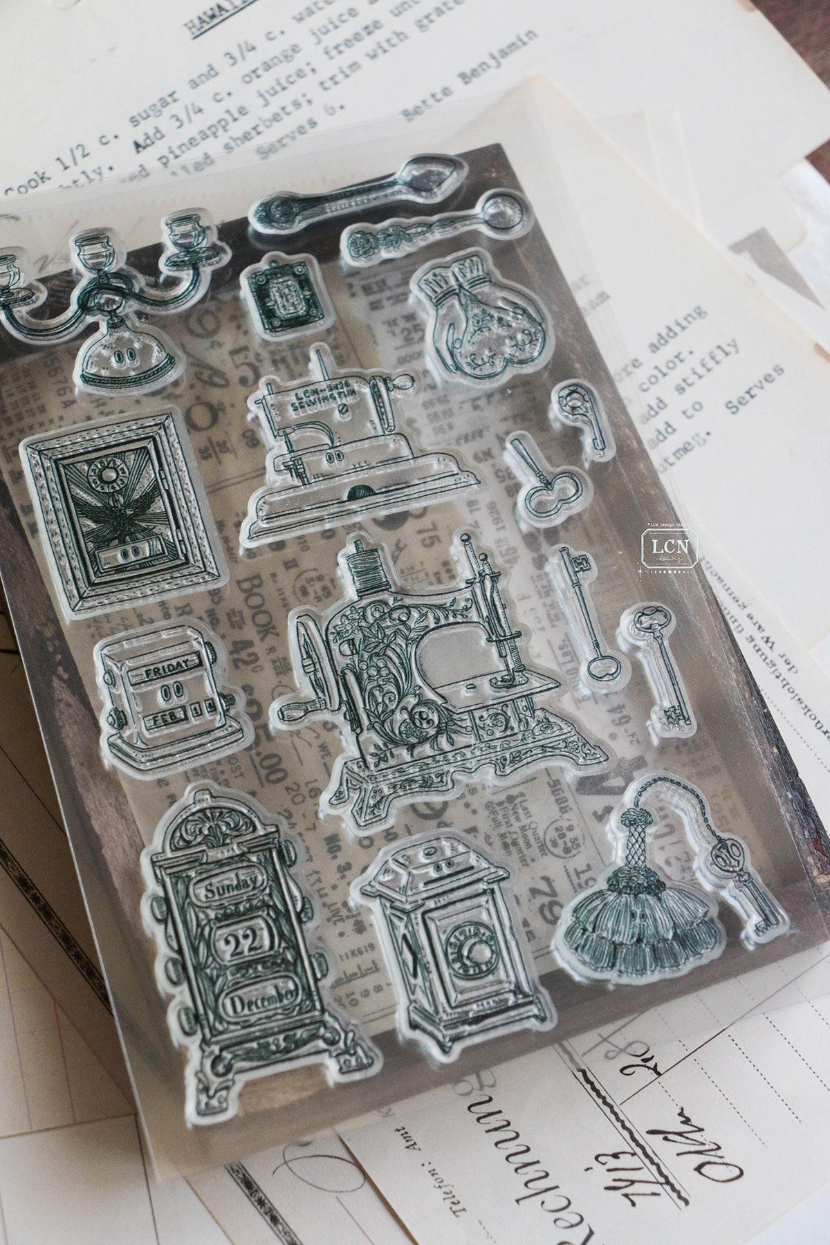 【PRE-ORDER】LCN Design Studio: Fall 2026 Clear Stamps