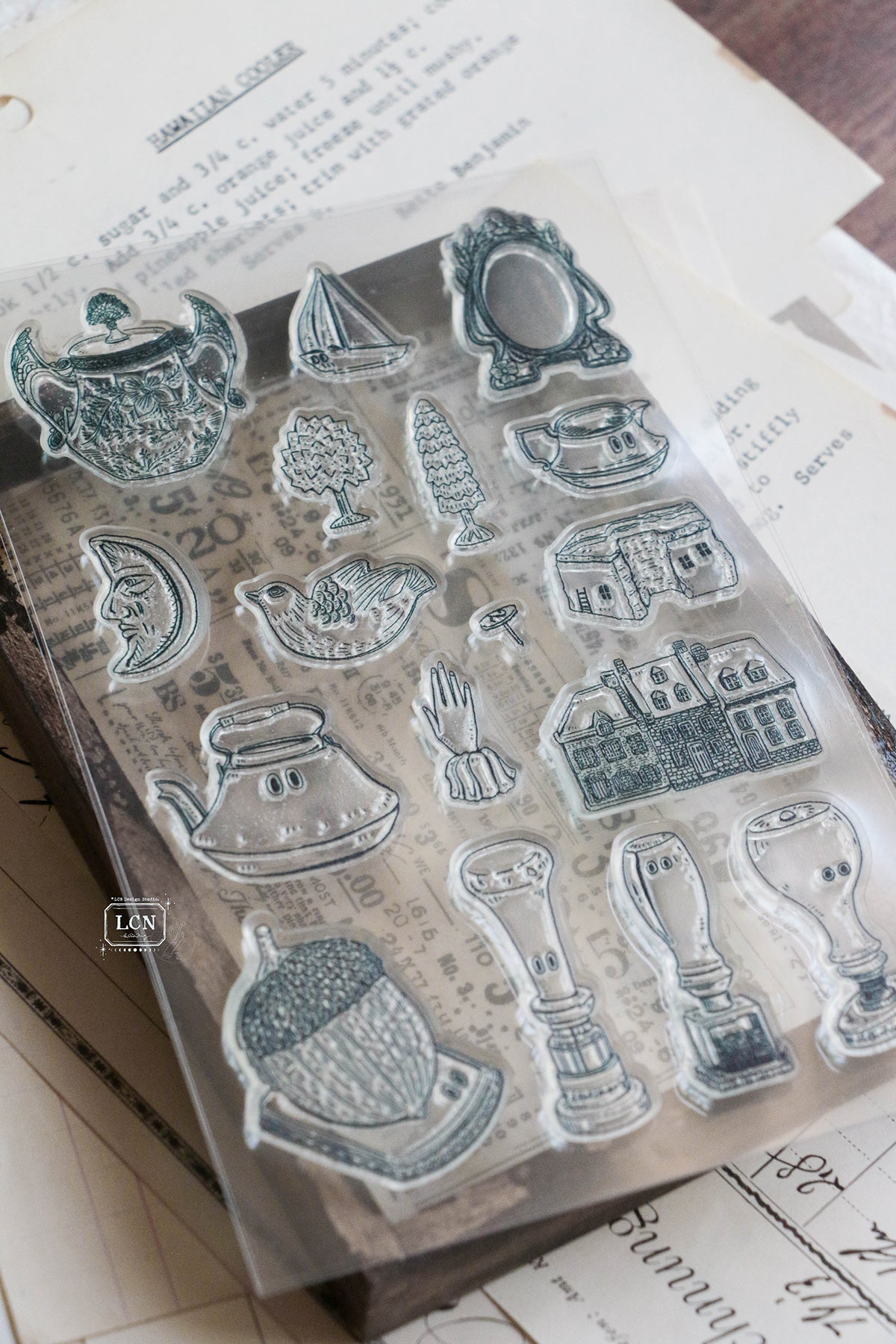 【PRE-ORDER】LCN Design Studio: Fall 2026 Clear Stamps
