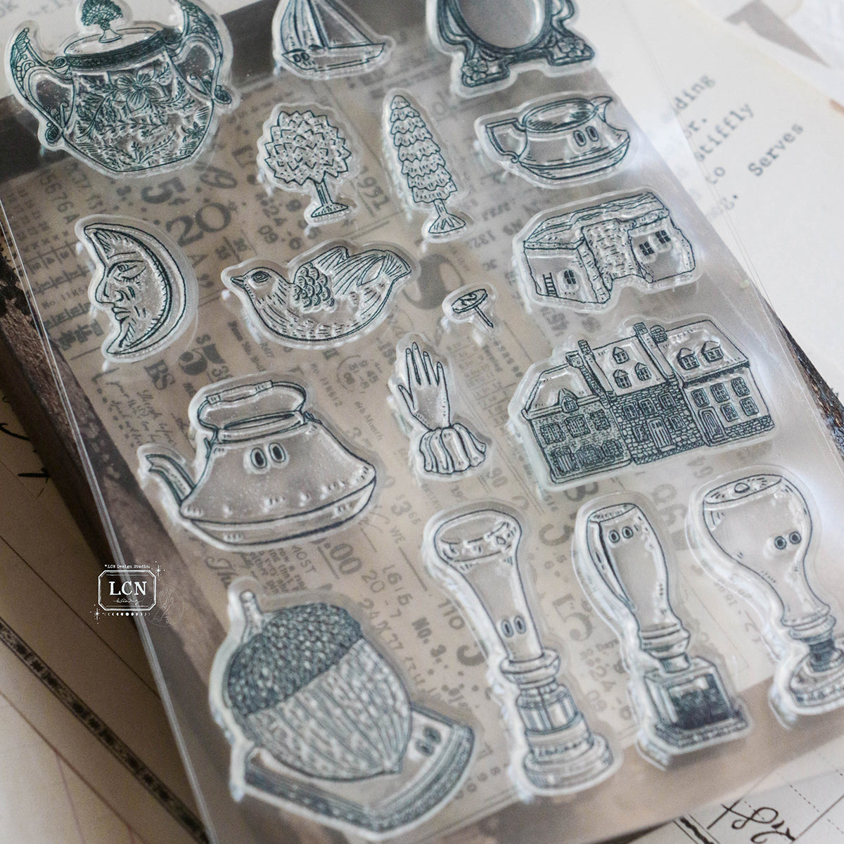 【PRE-ORDER】LCN Design Studio: Fall 2026 Clear Stamps
