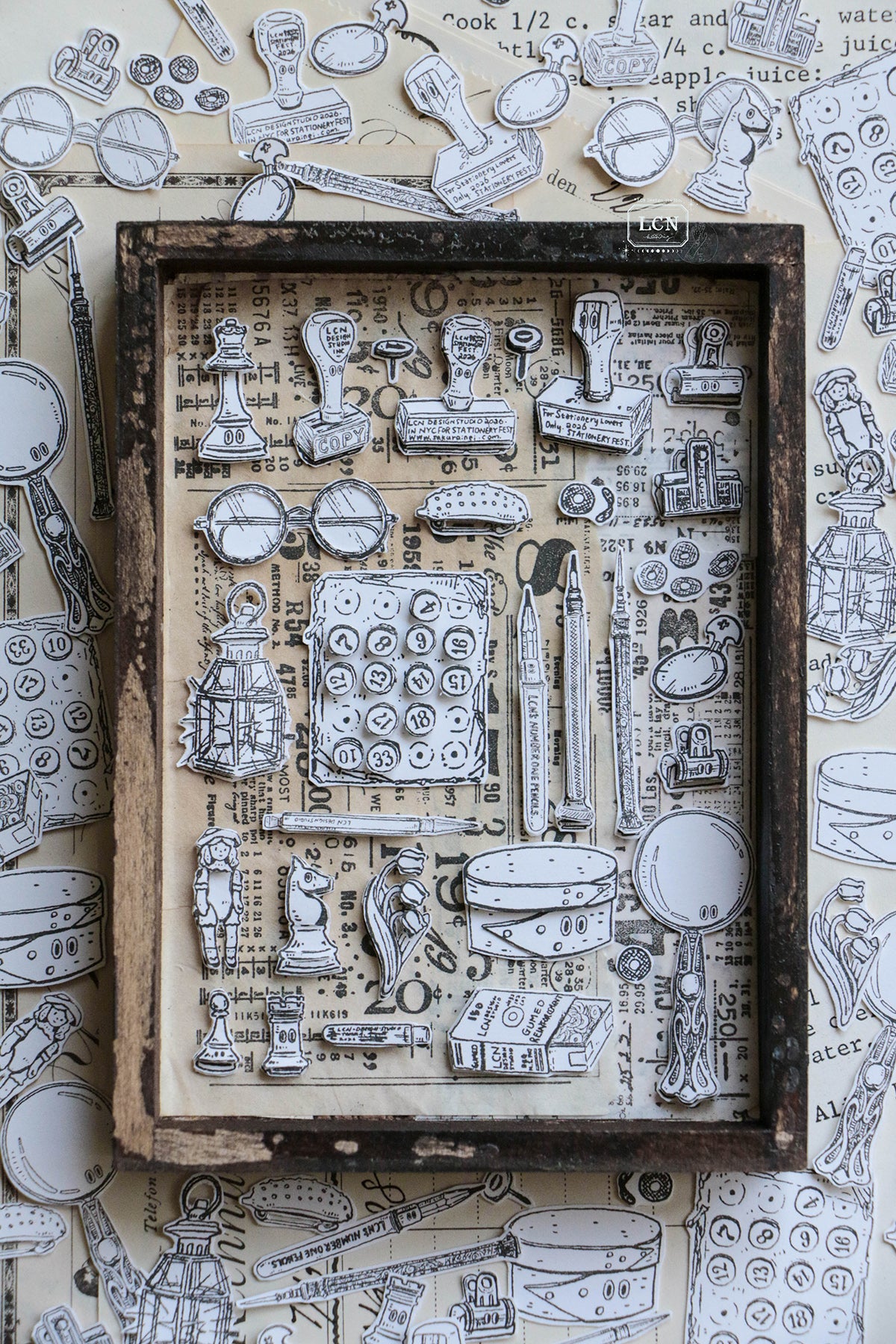 【PRE-ORDER】LCN Design Studio: Fall 2026 Clear Stamps