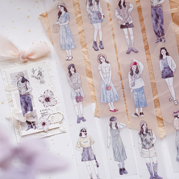 Jennyuanzi Masking Tape: Four Seasons