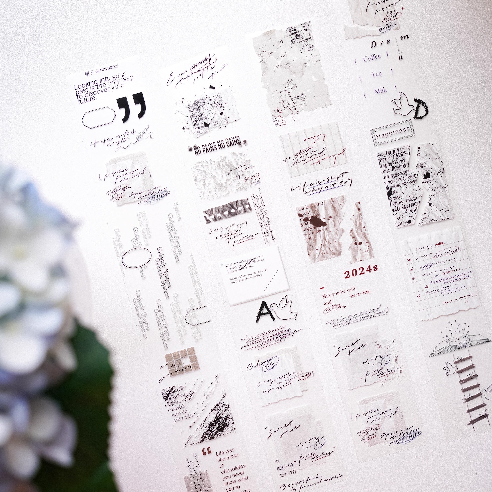 Jennyuanzi Masking Tape: Journal