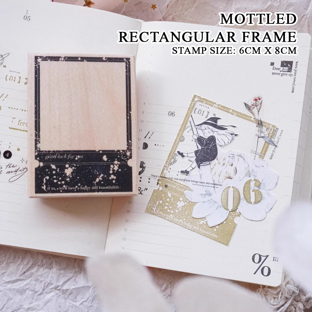 Jennyuanzi Stamp: Mottled Frame