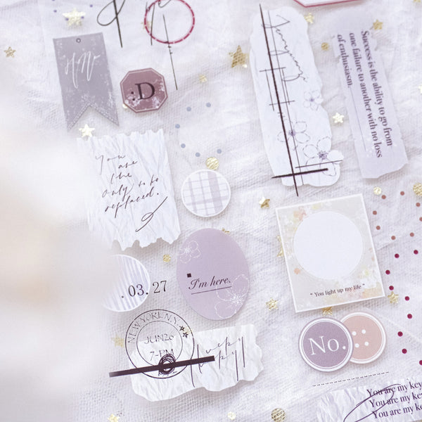 Jennyuanzi Masking Tape: Pale Ink