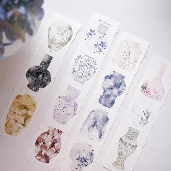 Jennyuanzi Masking Tape: Porcelain