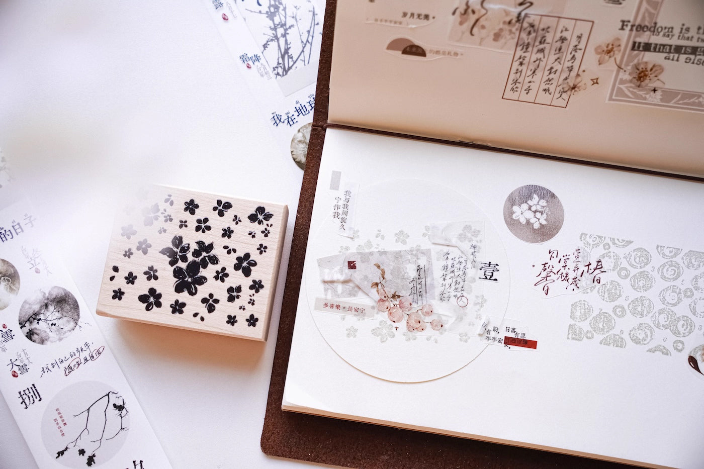 Jennyuanzi Vol. 7 Stamp: Flower Impressions