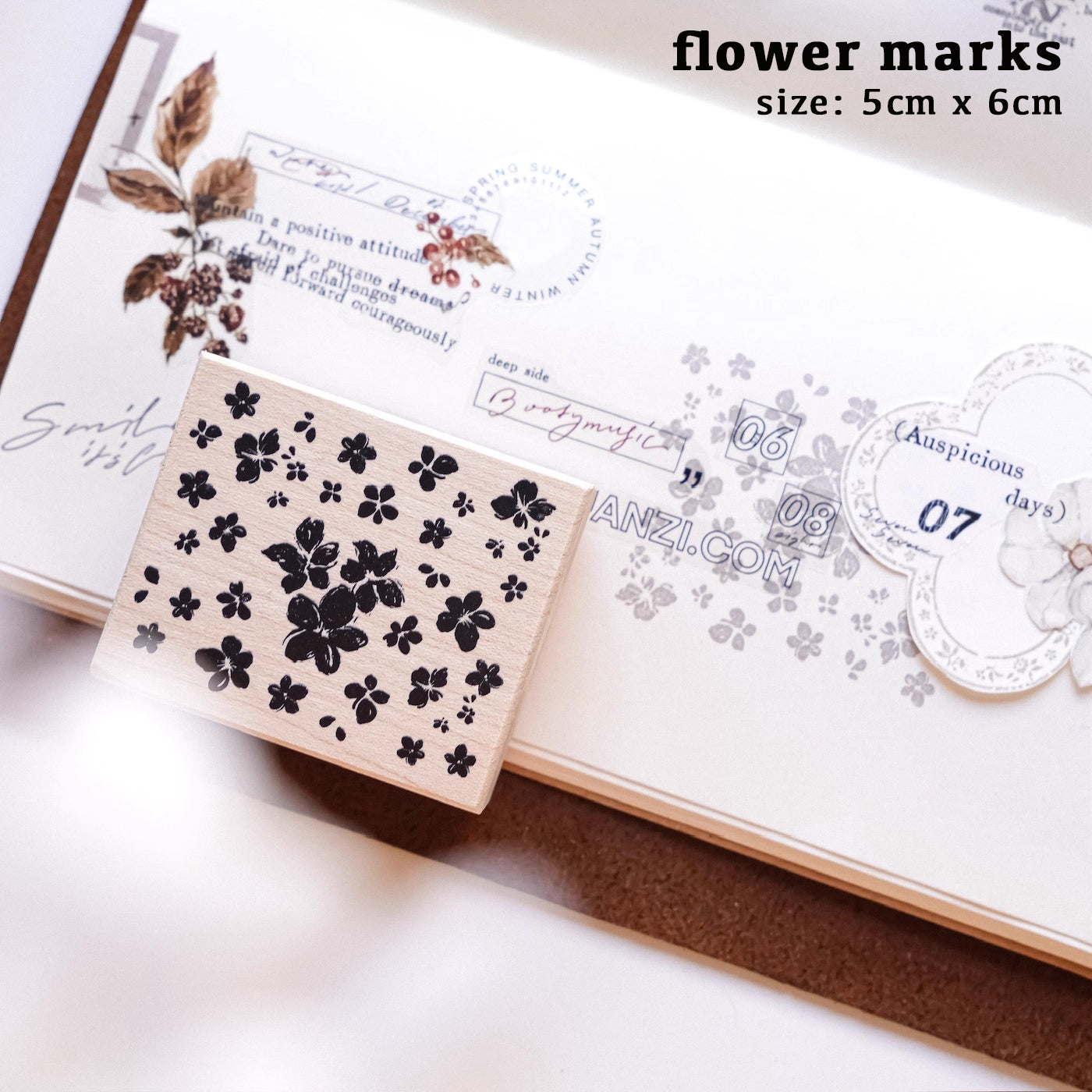 Jennyuanzi Vol. 7 Stamp: Flower Impressions