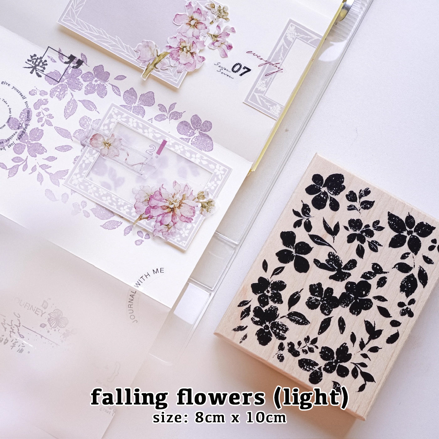 Jennyuanzi Vol. 7 Stamp: Flower Impressions