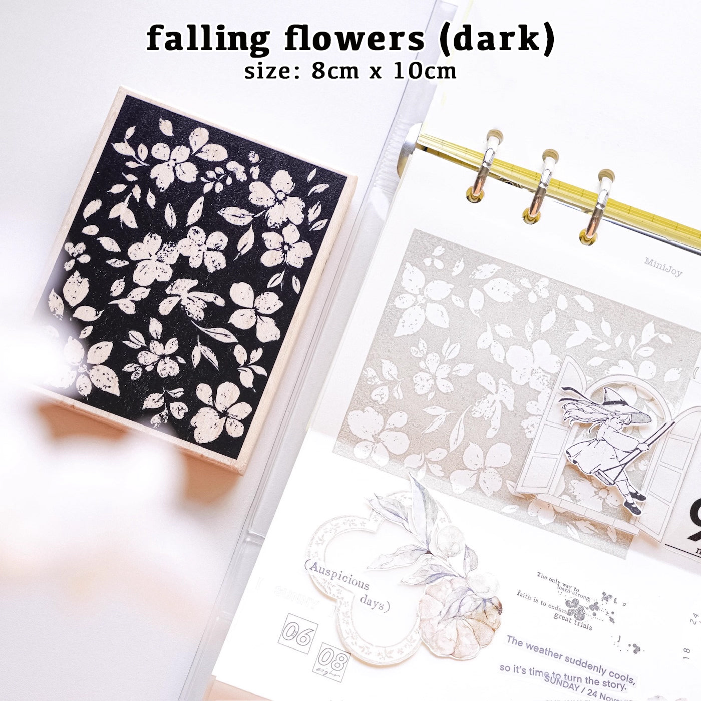 Jennyuanzi Vol. 7 Stamp: Flower Impressions