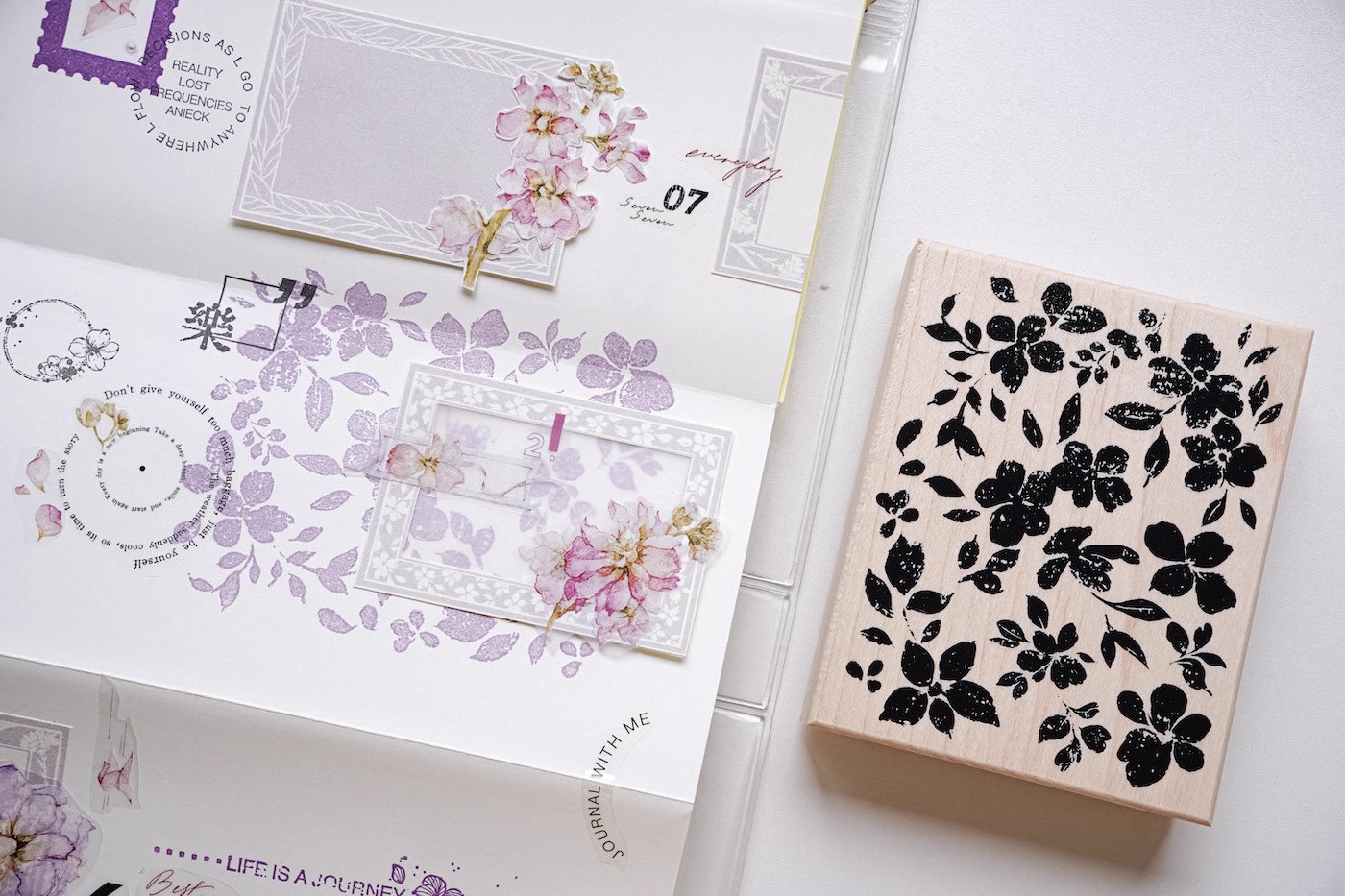 Jennyuanzi Vol. 7 Stamp: Flower Impressions