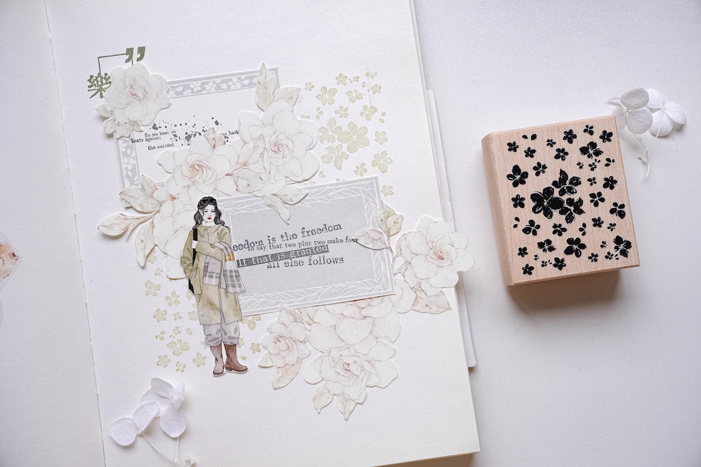 Jennyuanzi Vol. 7 Stamp: Flower Impressions