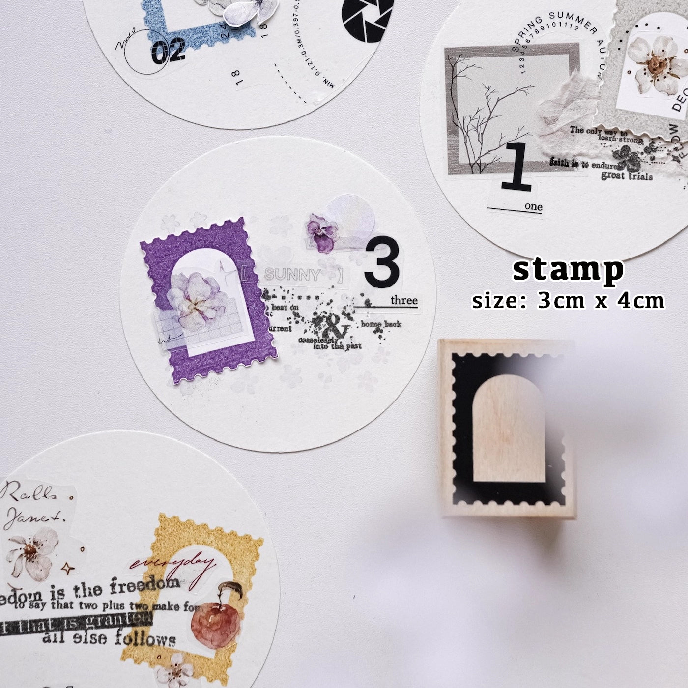 Jennyuanzi Vol. 7 Stamp: Frames