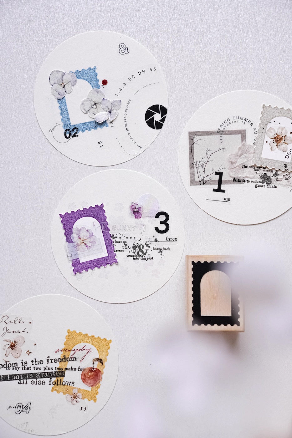 Jennyuanzi Vol. 7 Stamp: Frames