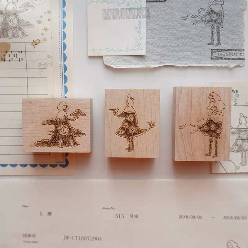 JoyYou Rubber Stamp: The Cabinets Winter Series