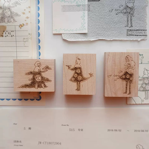 JoyYou Rubber Stamp: The Cabinet Winter Series