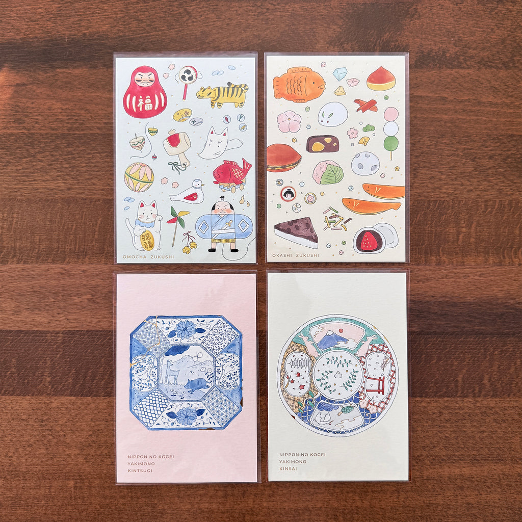 Kanone Postcards: Japan