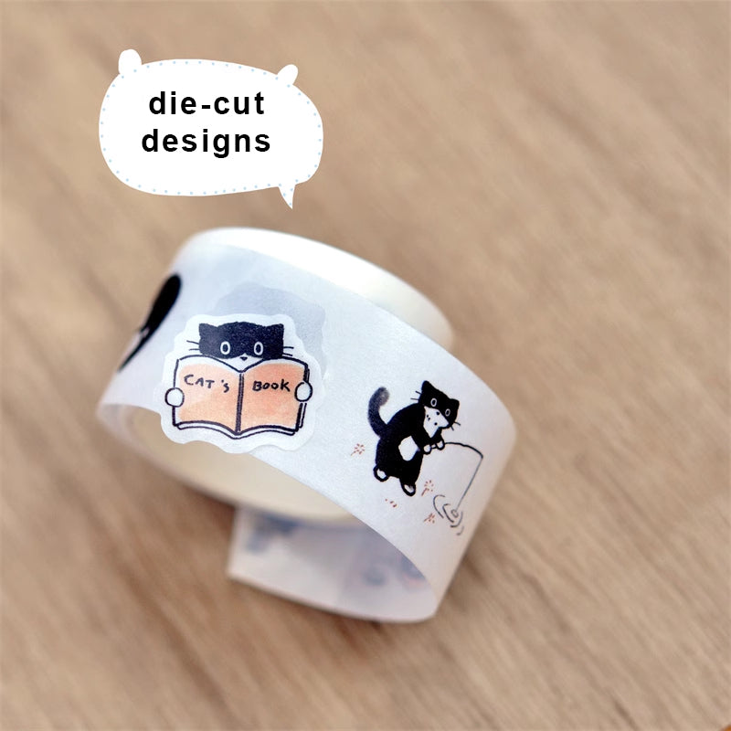 Kitty's Daily Life Kiss-Cut Sticker Tape