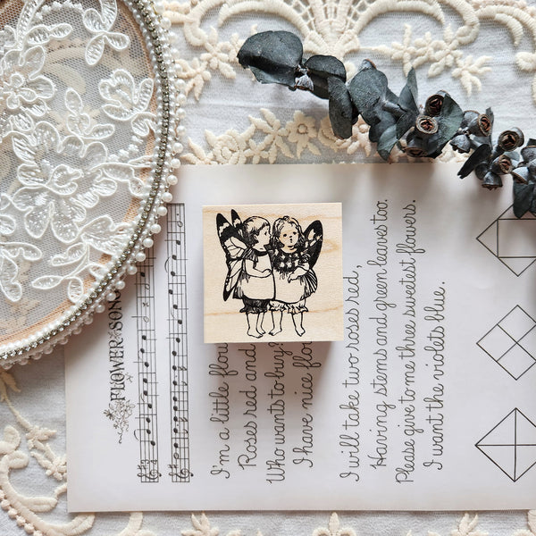 Krimgen Rubber Stamp: Fairies