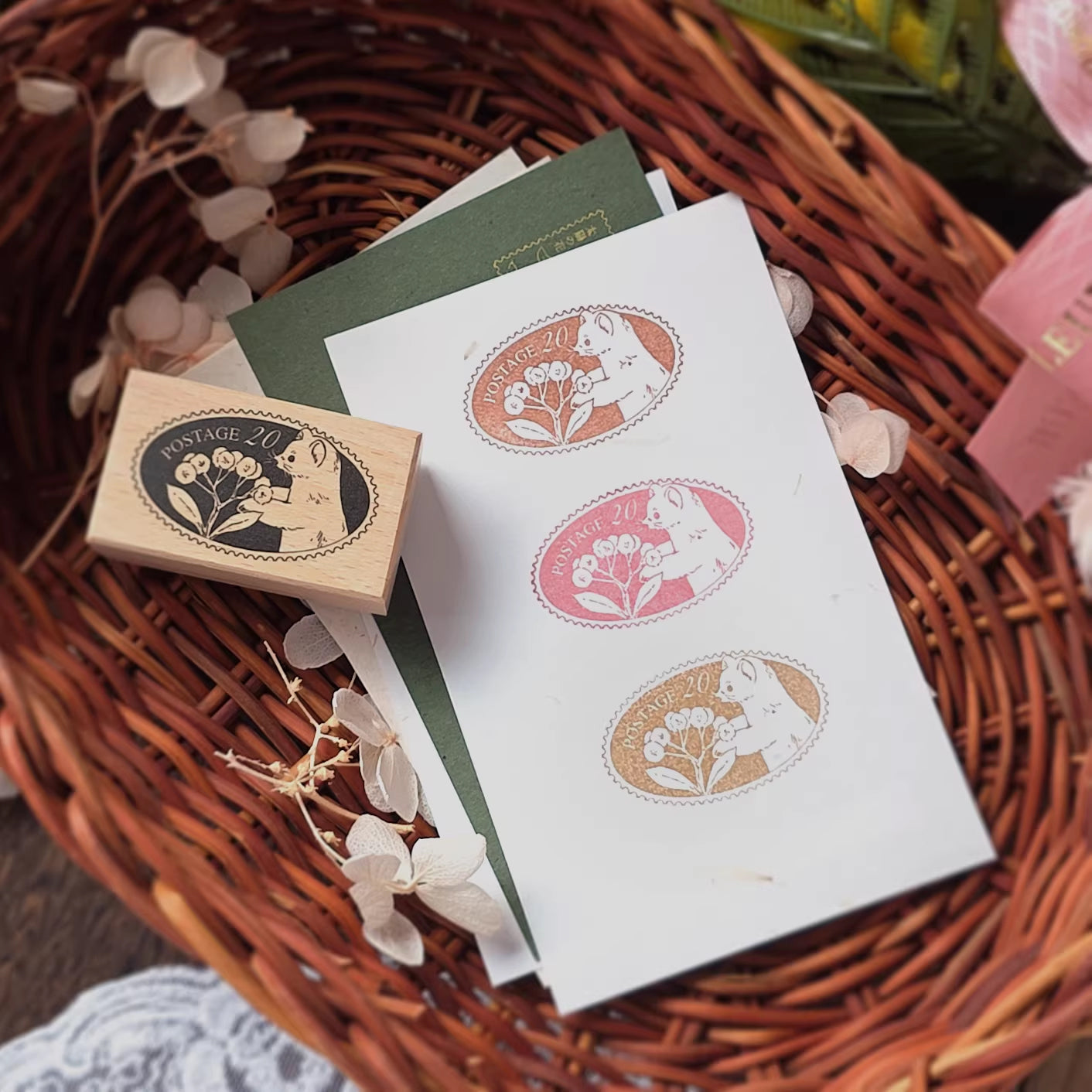 Kumayankee Stamp: Animals Postage Stamp