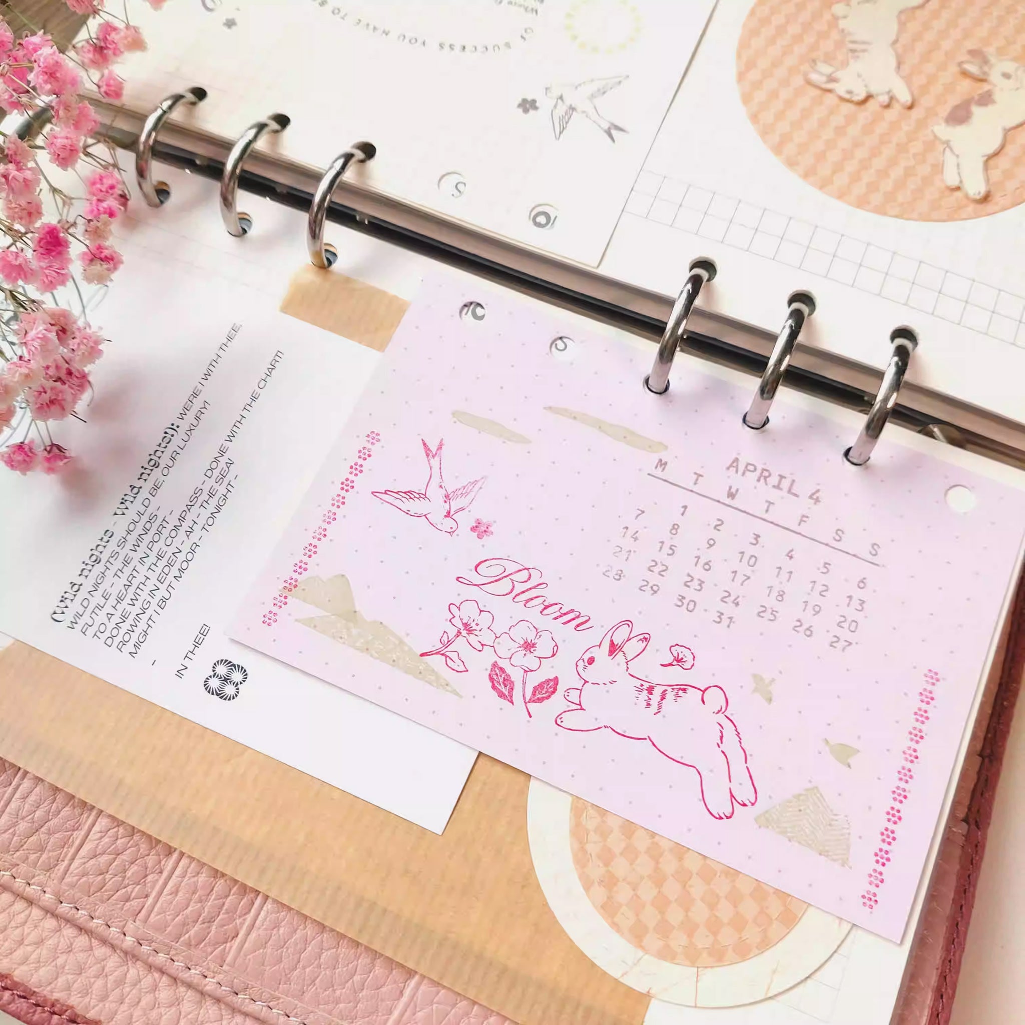 Kumayankee Stamp: Bloom