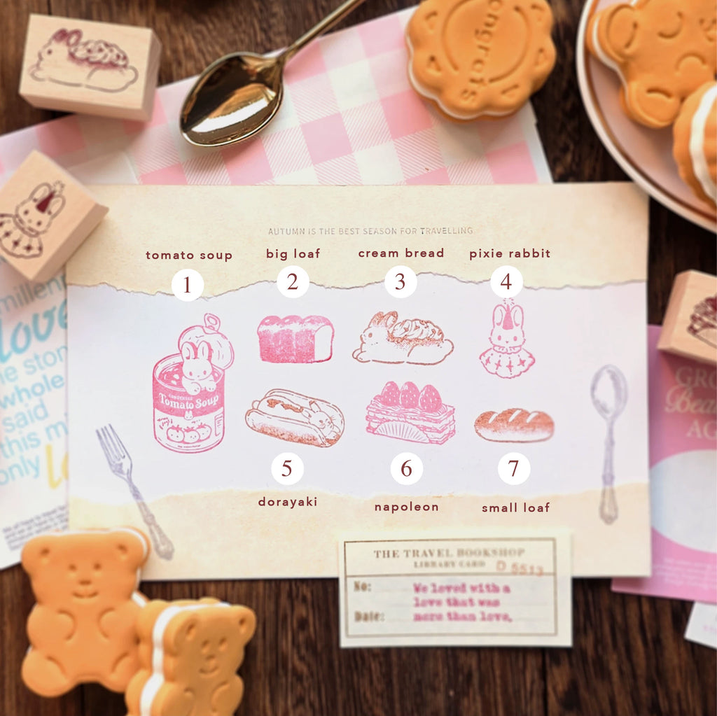 Kumayankee Stamp: Bunny Bakery
