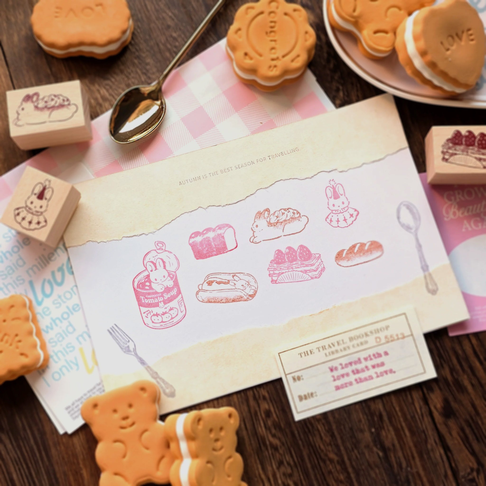 Kumayankee Stamp: Bunny Bakery
