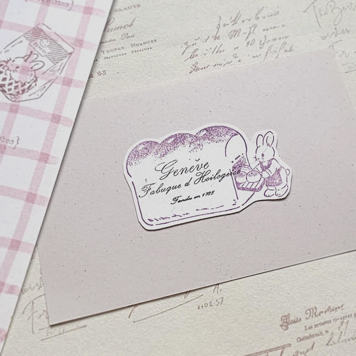 Kumayankee Stamp: Bunny Bakery