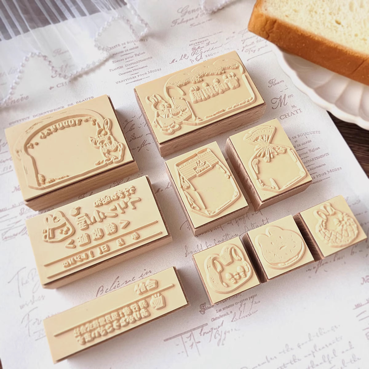 Kumayankee Stamp: Bunny Bakery