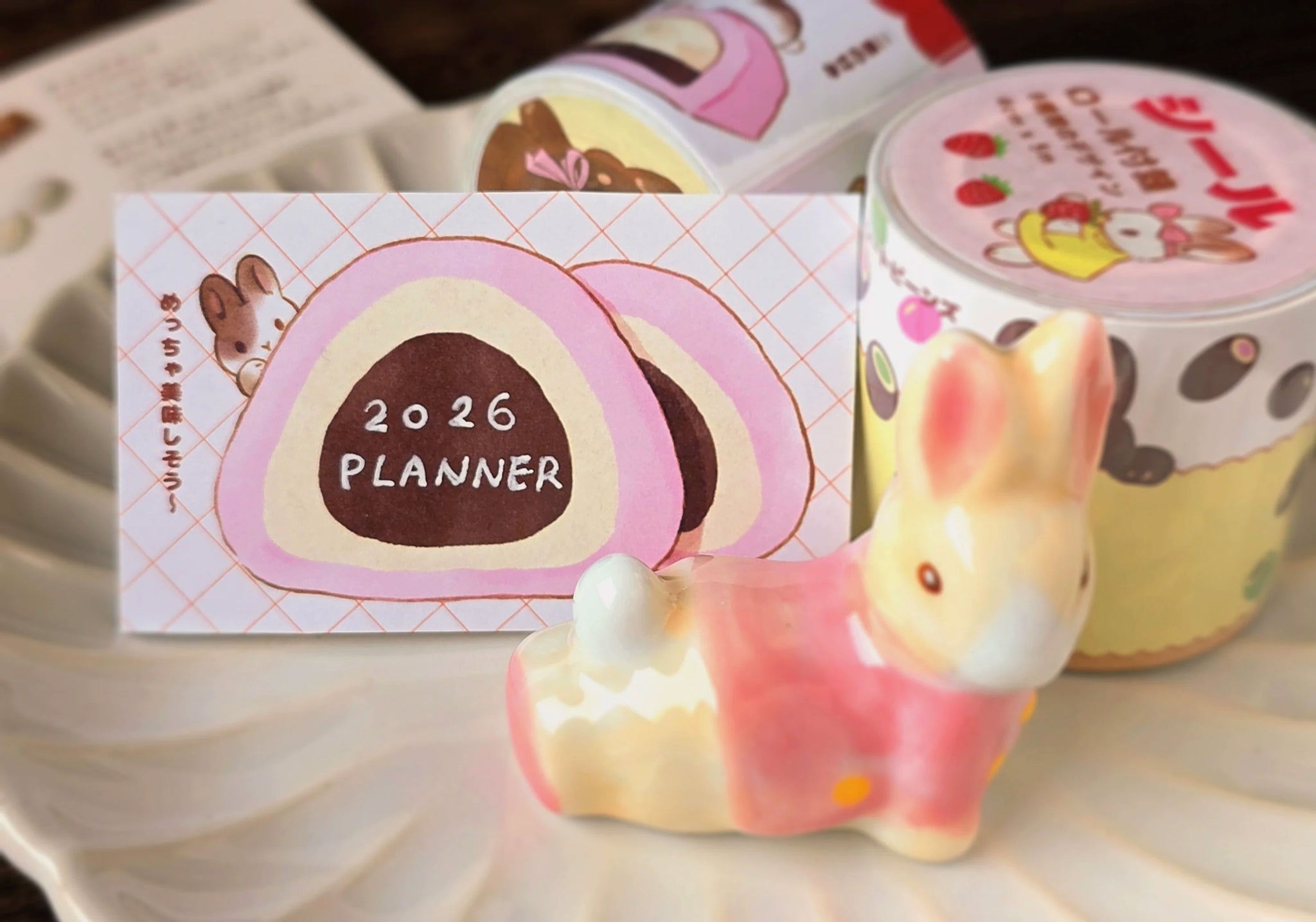 Kumayankee Sticker Roll: Strawberry Chocolate