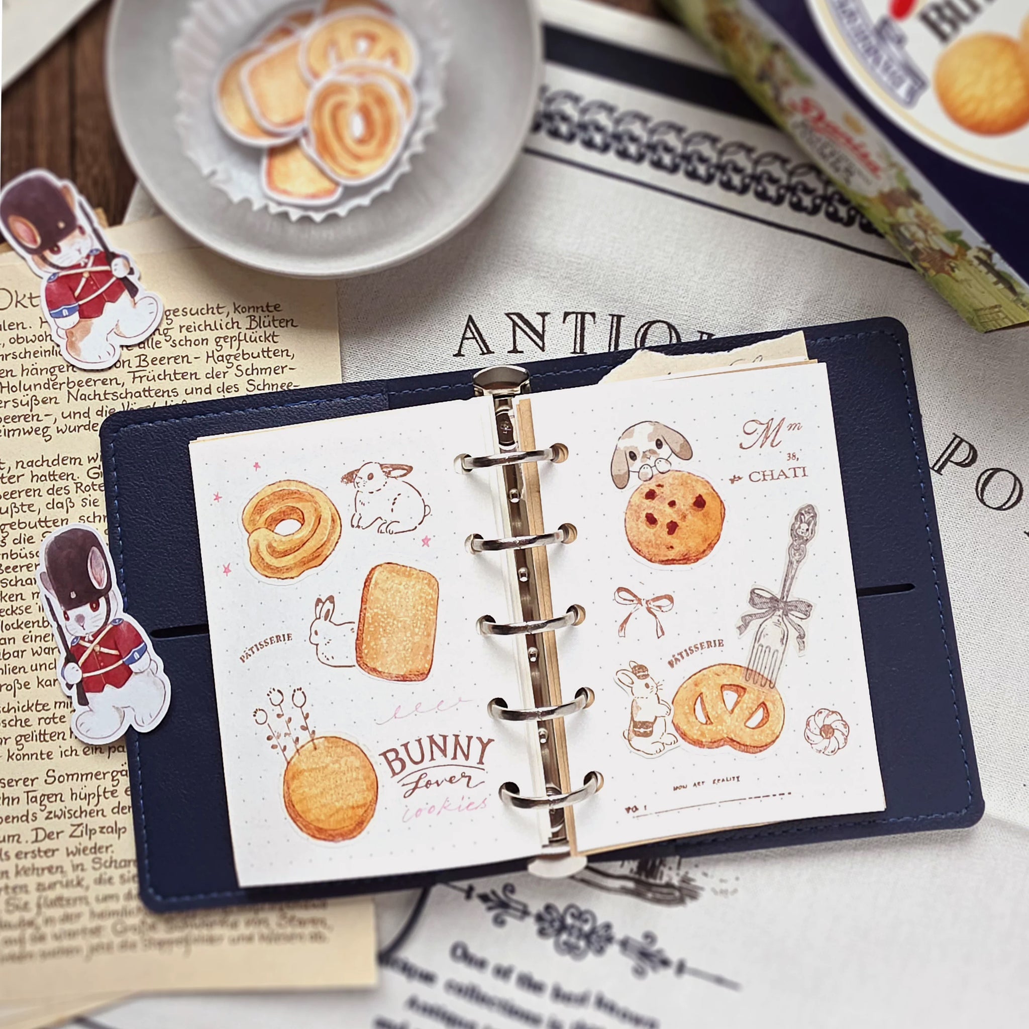 Kumayankee Sticker Pack: Butter Cookies