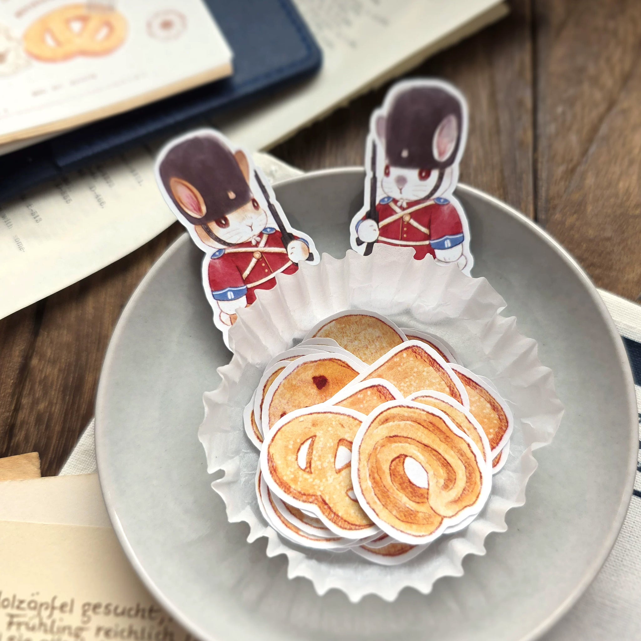 Kumayankee Sticker Pack: Butter Cookies