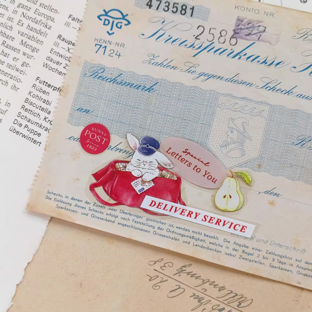 Kumayankee Tape Sample: Bunny Post Office