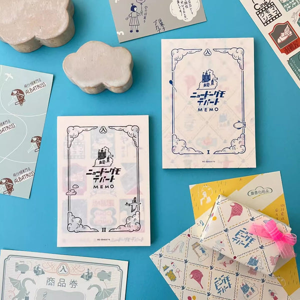 Kyupodo Memo Paper: Department Store Above the Clouds