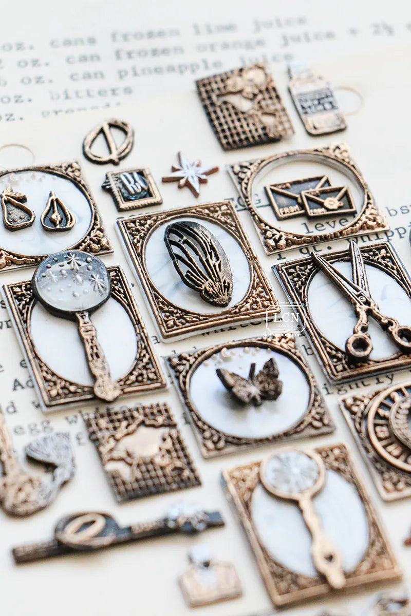 LCN Design Studio: Antique Photo Frame Wax Seal Stamps