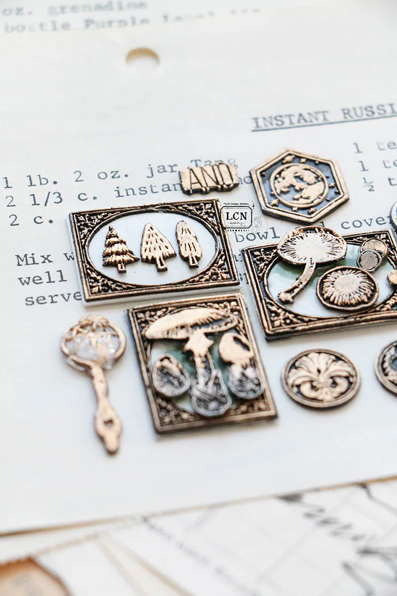 LCN Design Studio: Antique Photo Frame Wax Seal Stamps
