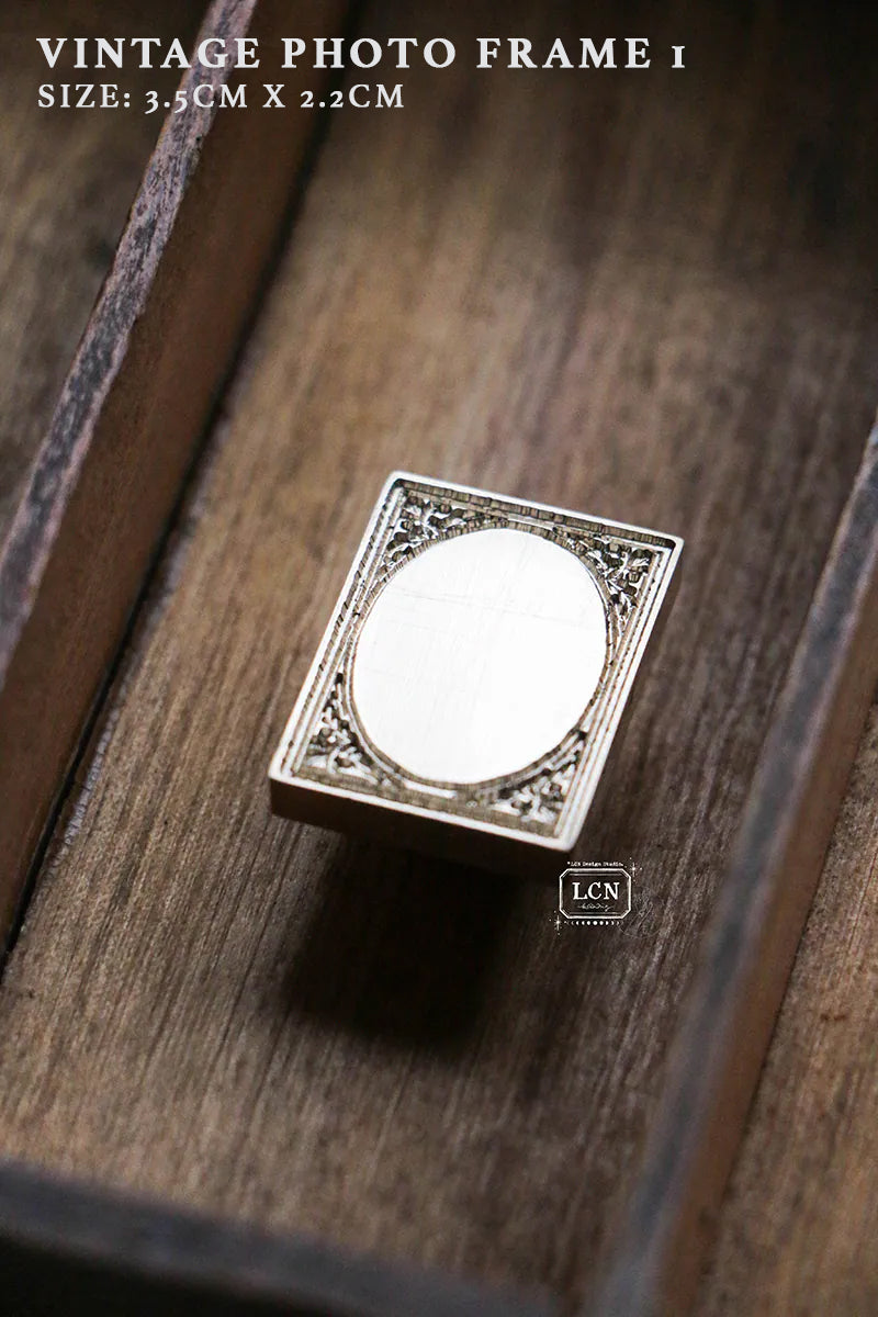 LCN Design Studio: Antique Photo Frame Wax Seal Stamps