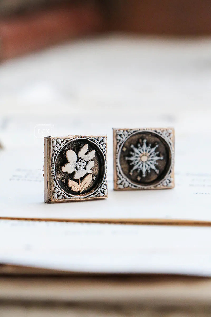 LCN Design Studio: Antique Photo Frame Wax Seal Stamps