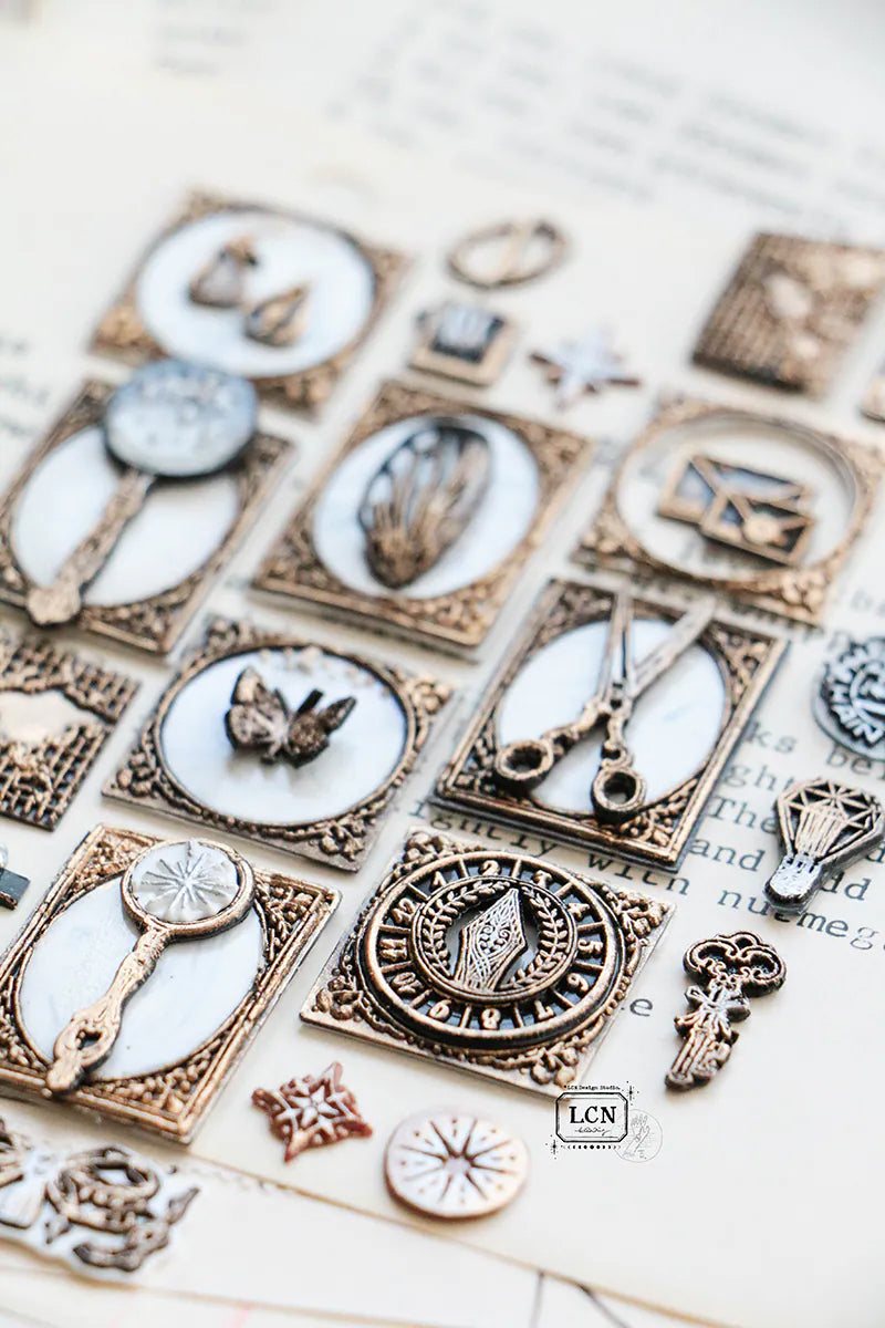 LCN Design Studio: Antique Photo Frame Wax Seal Stamps