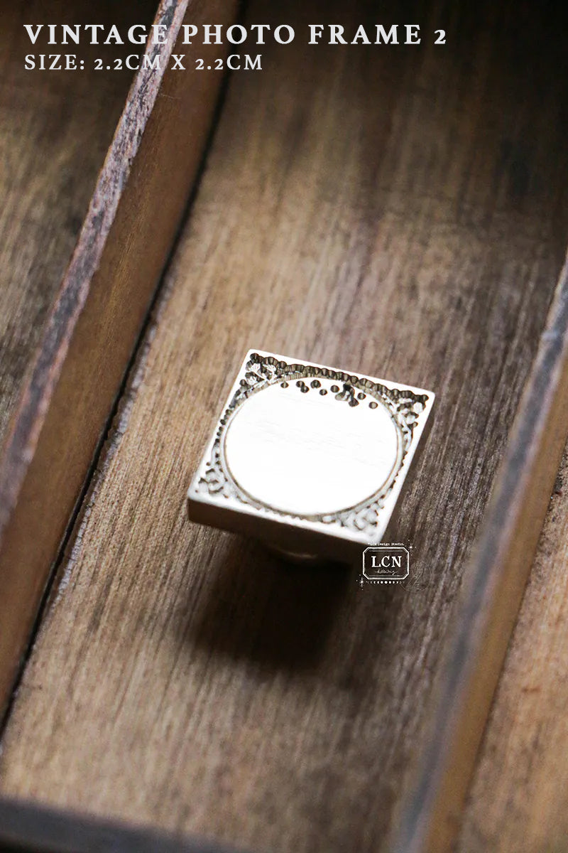 LCN Design Studio: Antique Photo Frame Wax Seal Stamps