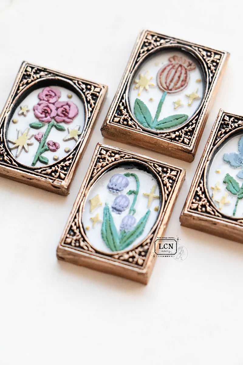 LCN Design Studio: Antique Photo Frame Wax Seal Stamps