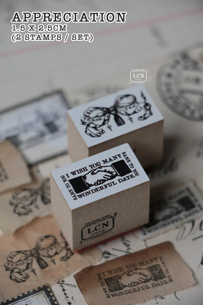 LCN Design Studio: Appreciation & In the Sky Stamps